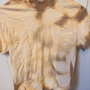 Brown Tie dye T-Shirt. Brand New